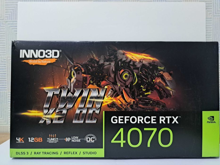 видеокарта rtx 4070 12gb(GDDR6X)