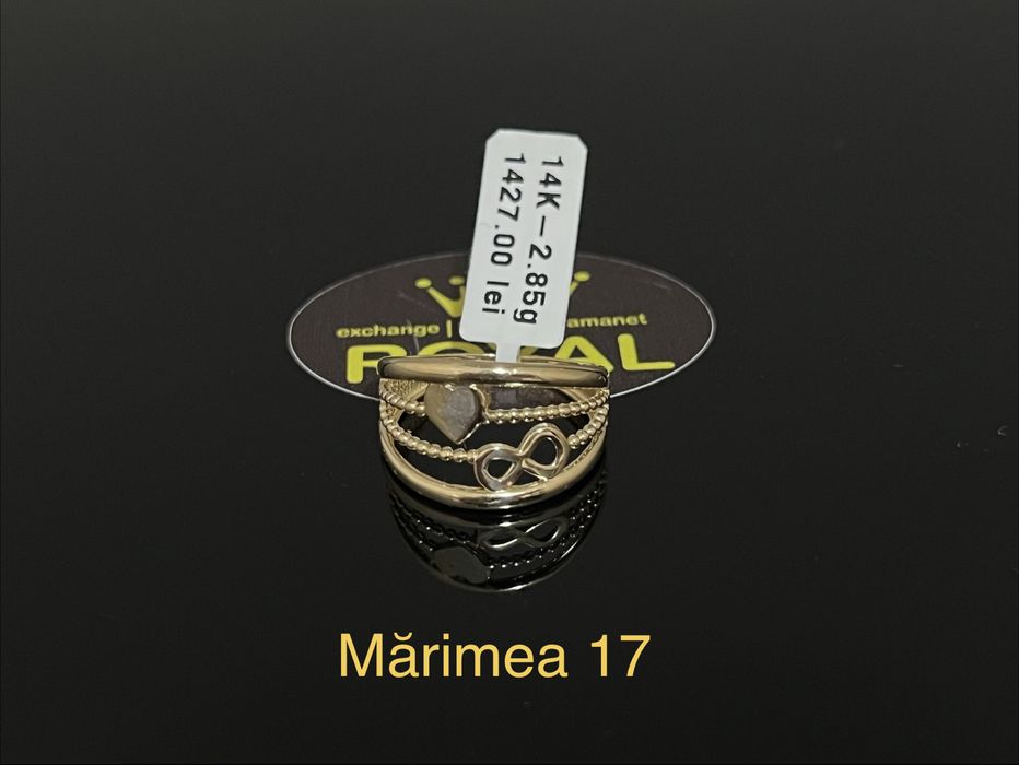 Bijuteria Royal CB : Inel dama aur 14k 2,85gr