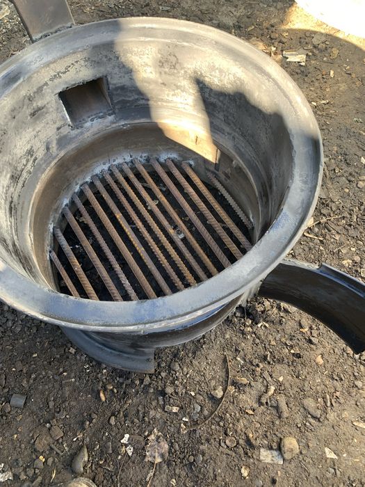 Новая печь под казан