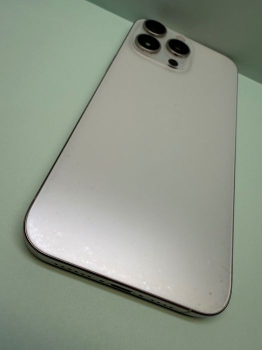 Carcasa originala iPhone 15 Pro Max Silver camera baterie sticla rama