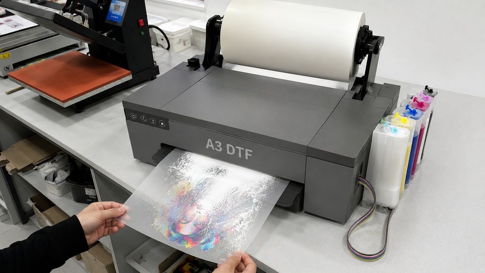 DTF printer kichik biznes, futbolka/kepka biznes