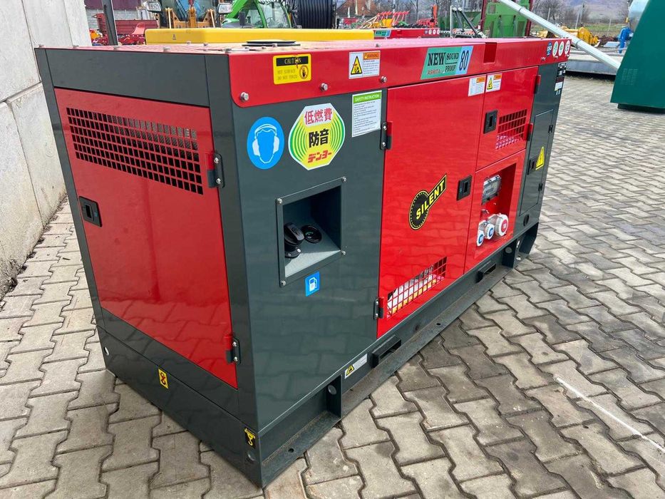 Generator diesel Ashita - 80 KVA , Silentios (Nou 2025)