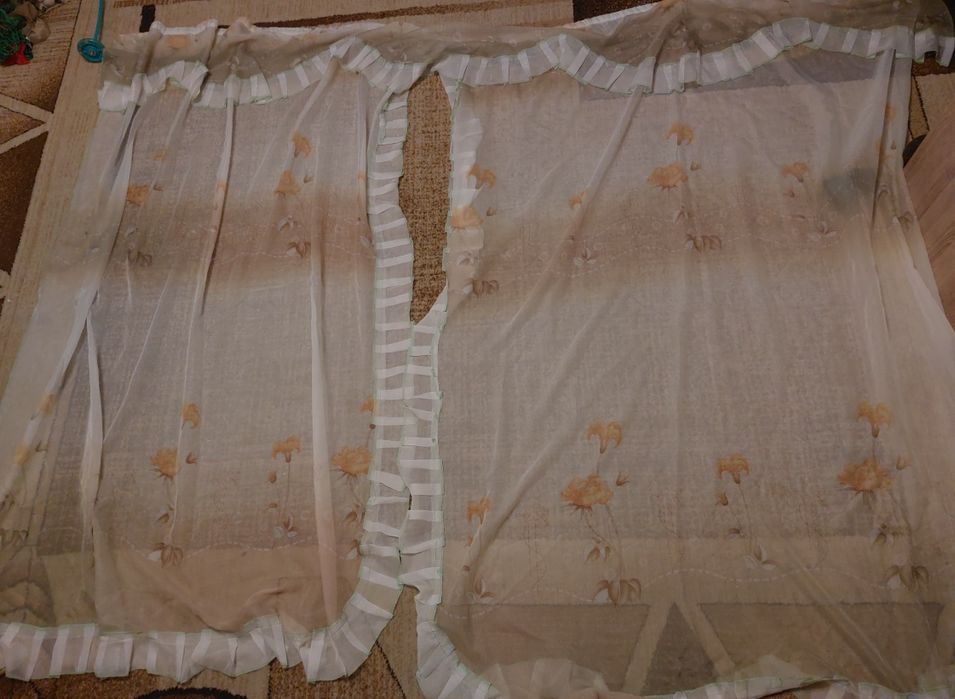 Тюль для кухни бу