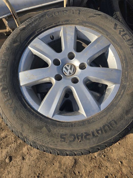 Set jante aluminiuVW Touareg 255/60R17 M+S