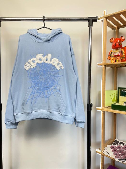 Sp5der & Young Thug Grey Hoodie | Hanorac Young Thug ( 8 colours )