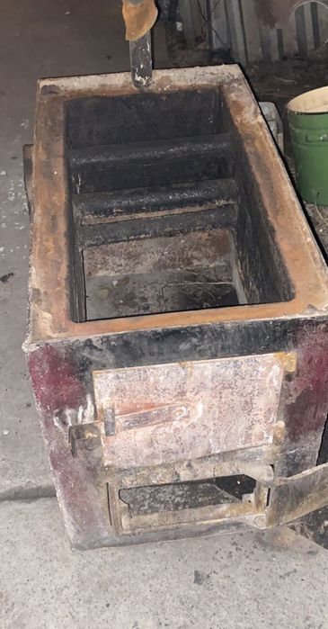 Печь котел для дома 450000тенге б/у