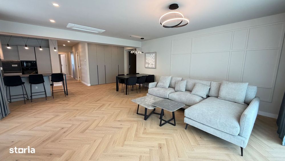Apartament 4 camere de inchiriat superb-Zona Pipera-100 metri metrou — fotografia 1