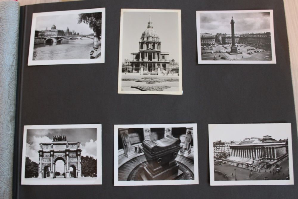 Album carti postale si fotografii PARIS - 1960 + carte atractii Paris