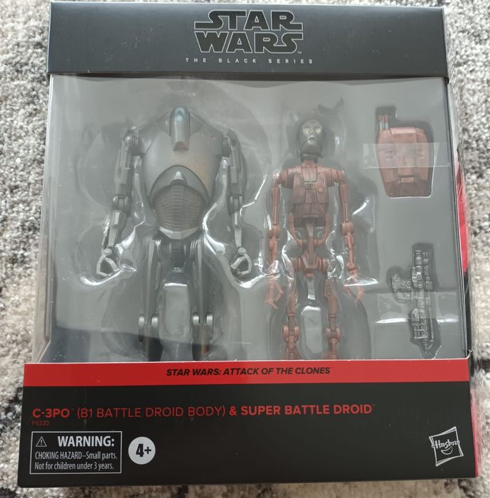 Set figurine Star Wars The Black Series - C-3PO & Super Battle Droid