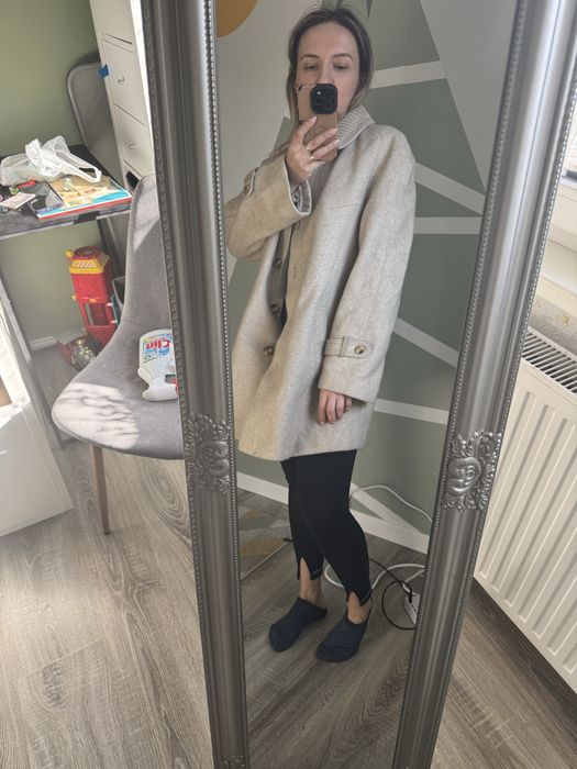 Palton din lana de primavara