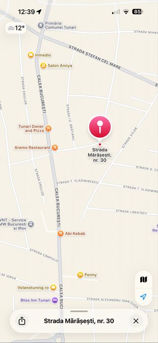 Teren de vanzare Tunari