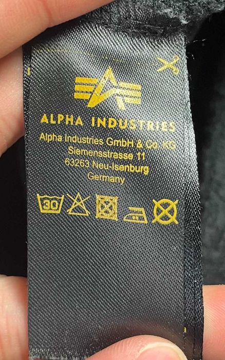 Alpha Industries Silver Graphic Hoodie Мъжко Горнище