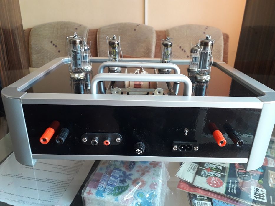 Тонколони + лампов усилвател