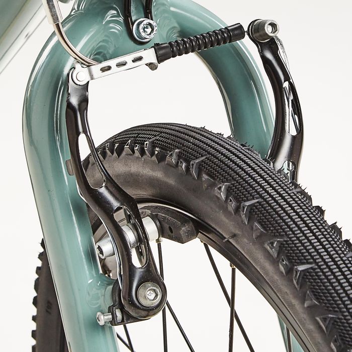 Bicicletă polivalentă Riverside 900 20" verde - (SecondHand) Decathlon