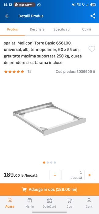 Kit uscator MELICONI