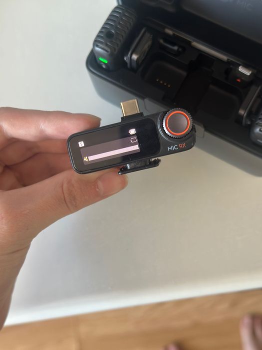 Микрофон DJI Mic 2 (2RX + 1TX + Charging case) черный