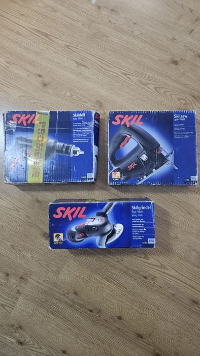 Skil - Set 3 scule Flex - Fierastrau pendular - Masina de gaurit