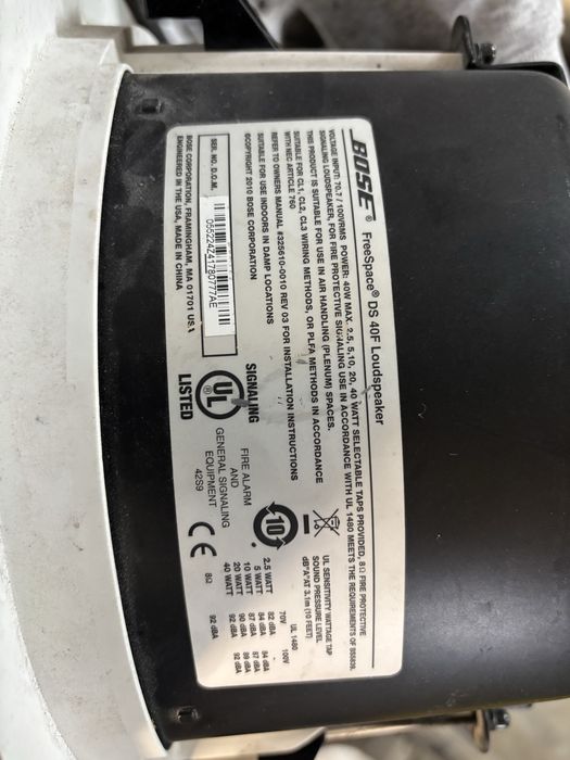 Boxe tavan BOSE Ds 40 f