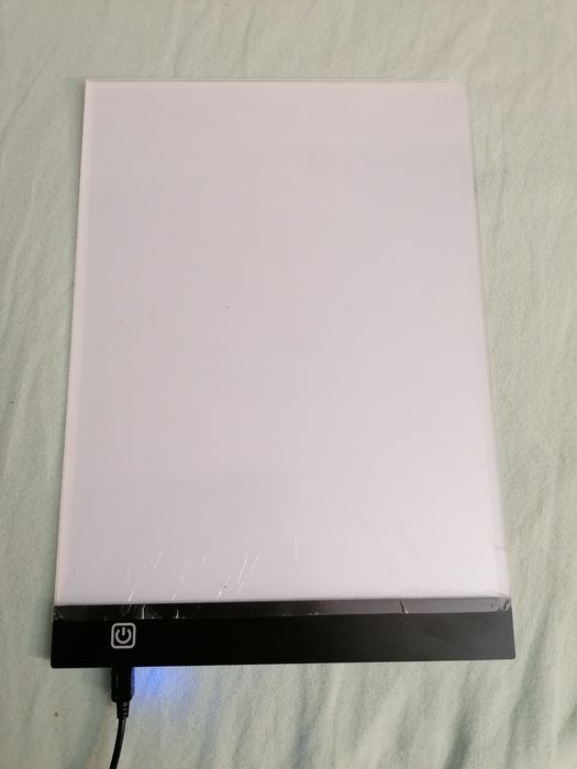 Panou  luminos radiografie, desen, 3 trepte de intensitate luminoasa