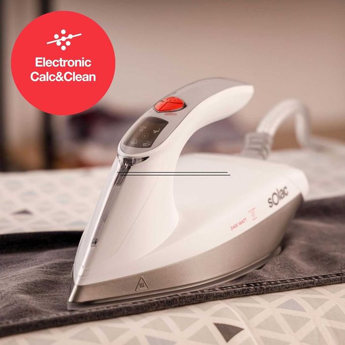 Парогенераторна ютия Solac CPB620, 2400W, 6.5 Bar, 1,5 L керамика