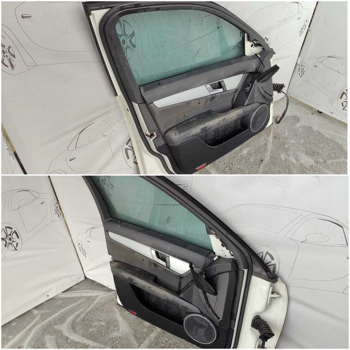 Ușă Față Stânga Mercedes-Benz C W204 Sedan Alb 650 A2047205900 2011 / [2007-2014] / (11X)
