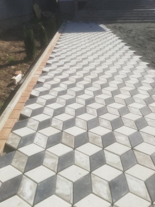 Pavaj bordura piatra cubica