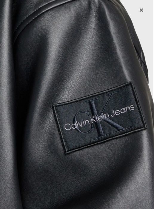 Faux Lather Bomber Calvin Klain Jeans
