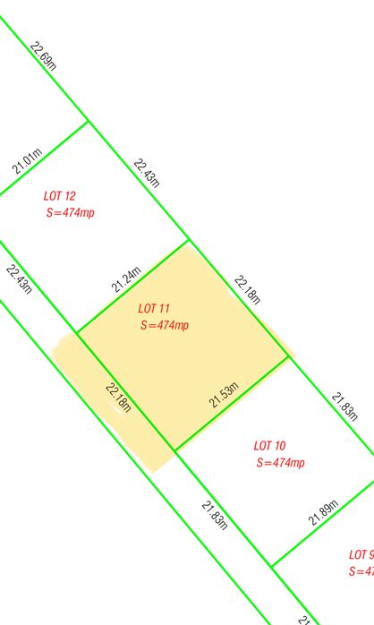 Teren intravilan 474 mp – Sânpaul | Front stradal de 22 m | 15.000 €