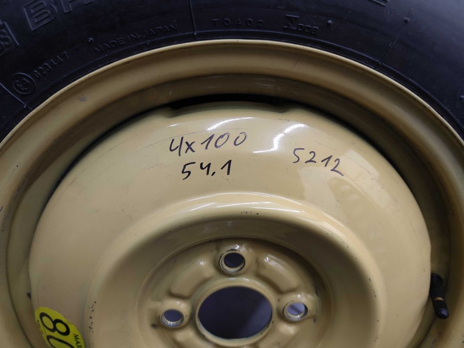 Резервна гума 15 - Toyota Yaris, Suzuki, Mazda 2, Kia, Hyundai