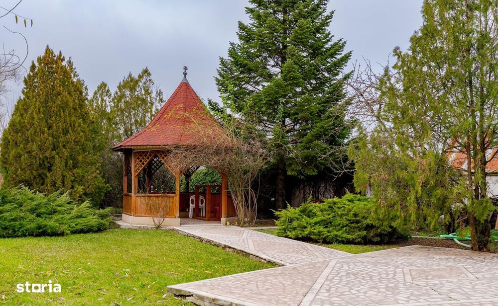 Vanzare vila cu piscină Snagov - Ciofliceni, teren 2649mp