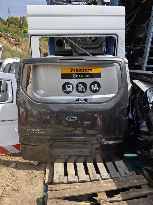 Ford Transit Custom 2022 facelift врата багажник