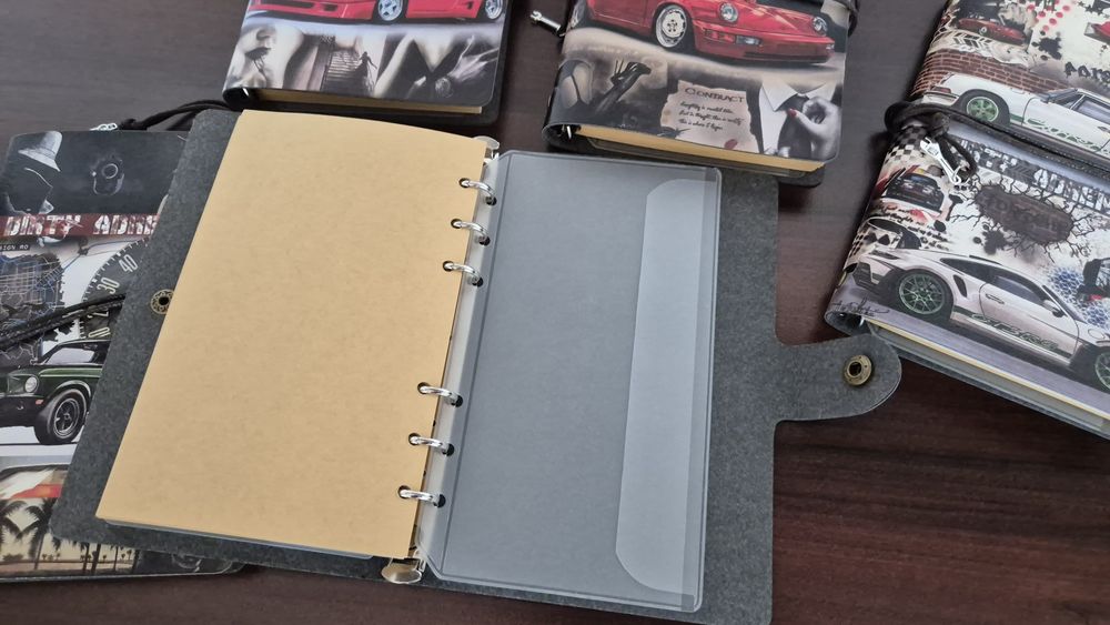 Set Cadou Agenda personalizata A6 Porsche 911