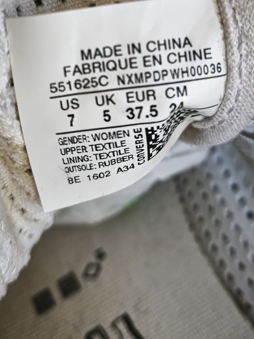 Converse, оригинални кецове, номер 37.5