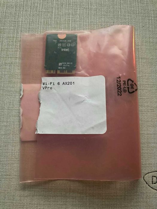 Intel® Wi-Fi 6 AX201 Gig+