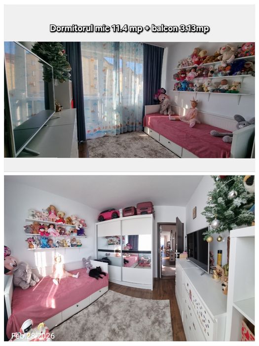 Proprietar vand apartament 3 cam 93mp+ 29mp terasa si balcoane