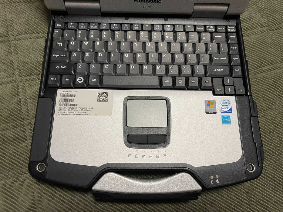 Брониран Panasonic Toughbook CF-30 MK2, TOUCH, SSD