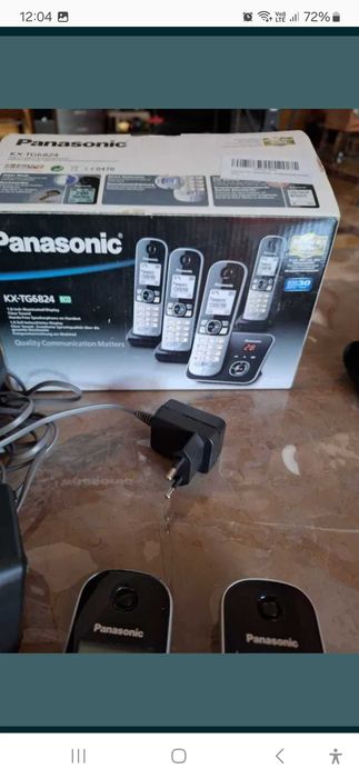 Vând 2 telefoane noi Panasonic