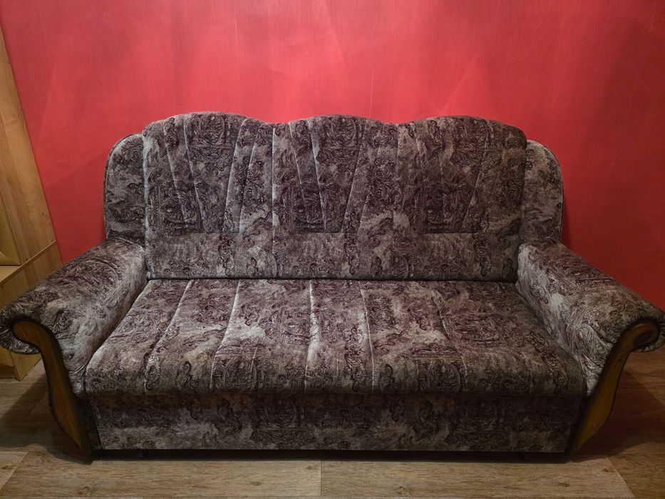 Диван + кресло велюр