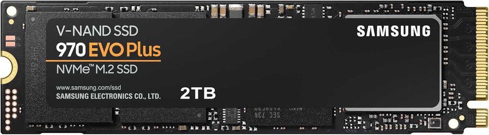 Samsung 970 EVO Plus 2TB NVMe M.2 (2280) ssd hard disc твър диск памет