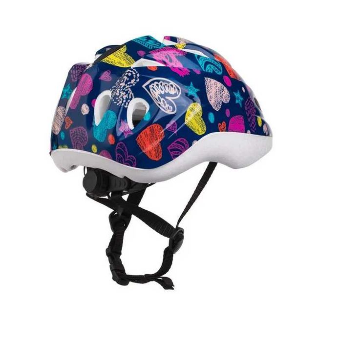 Детска каска, За велосипед, ролери, тротинетка, Акула или Сърца