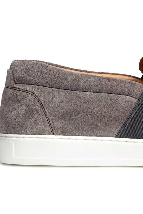 2 pantofi sneakers/loafers unisex din piele H&M/BP mar.39, noi, etich.