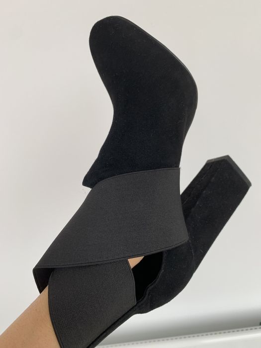 Боти Fabiano, естествена кожа велур