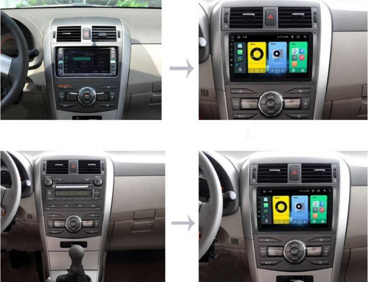 Мултимедия Android CarPlay за Toyota Corolla + ПОДАРЪК Камера