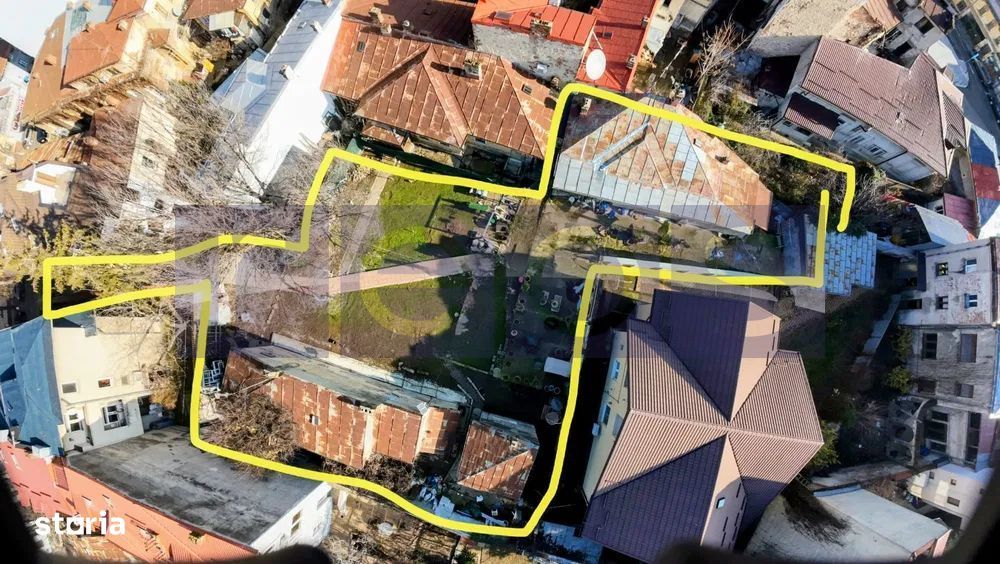 OPORTUNITATE RARA TEREN 1000 mp cu 2 imobile Foișorul de Foc/Pache Pro