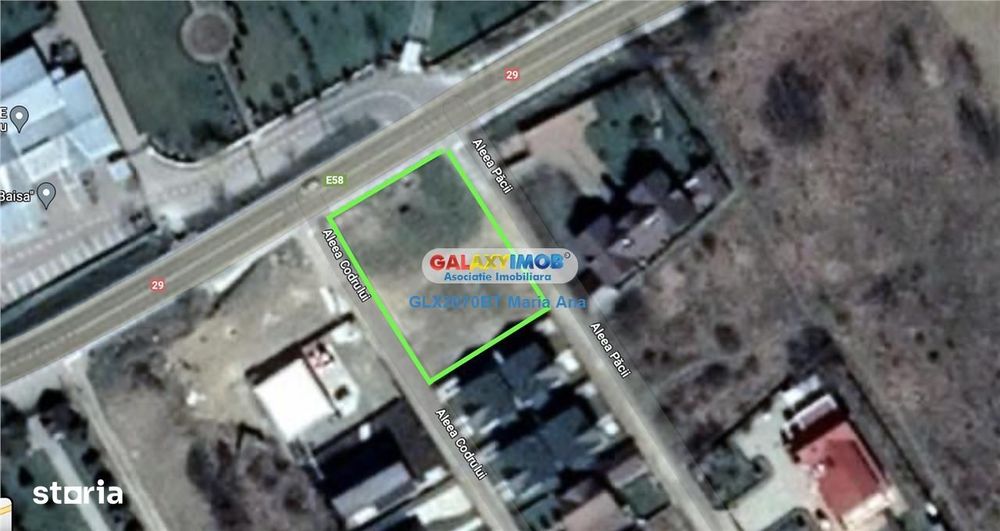 Teren intravilan la strada principala Botosani-Suceava!