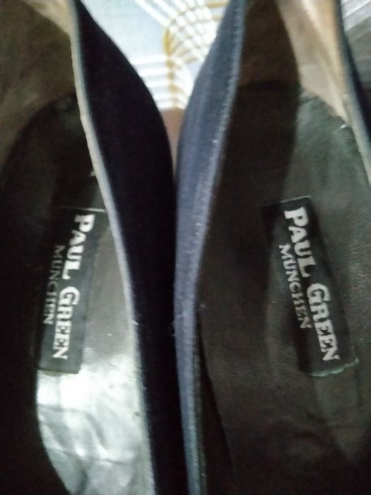 Женские замшевые туфли