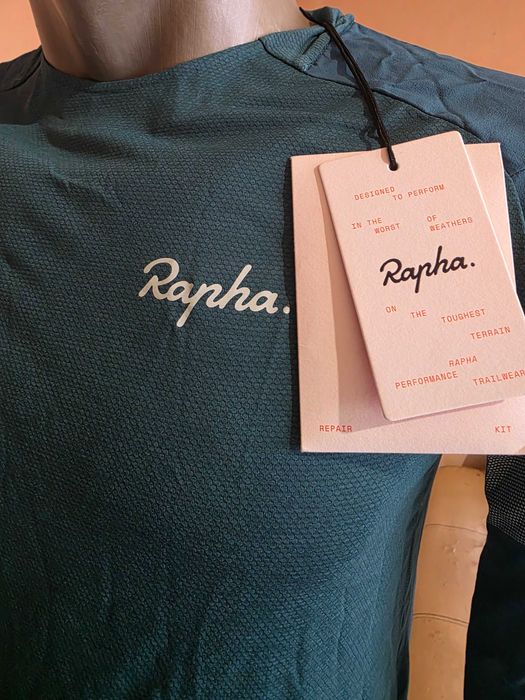 Нов Rapha Men's Trail Technical Windblock Мъжко Джърси Колоездене S
