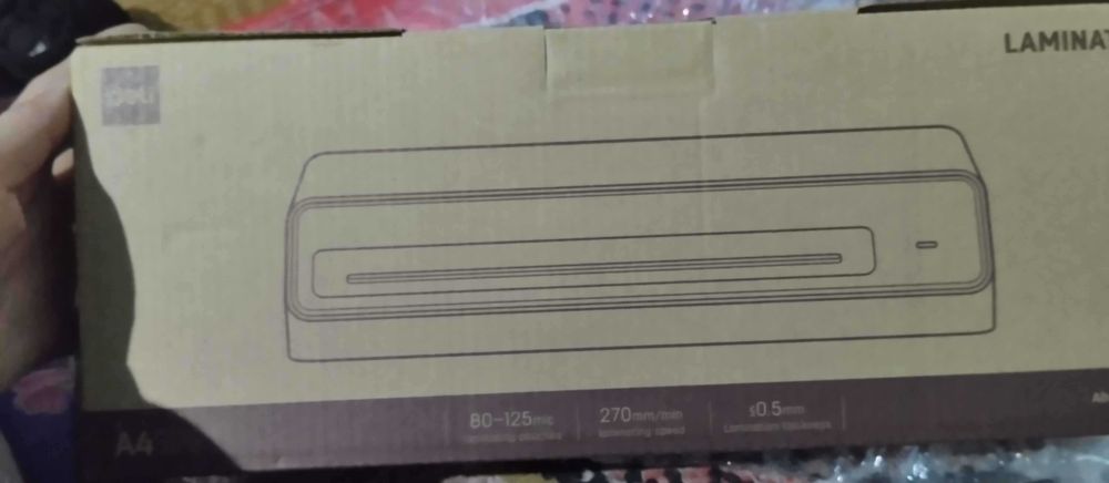 Ламинатор А4 Deli ET100 Оригинал !!!