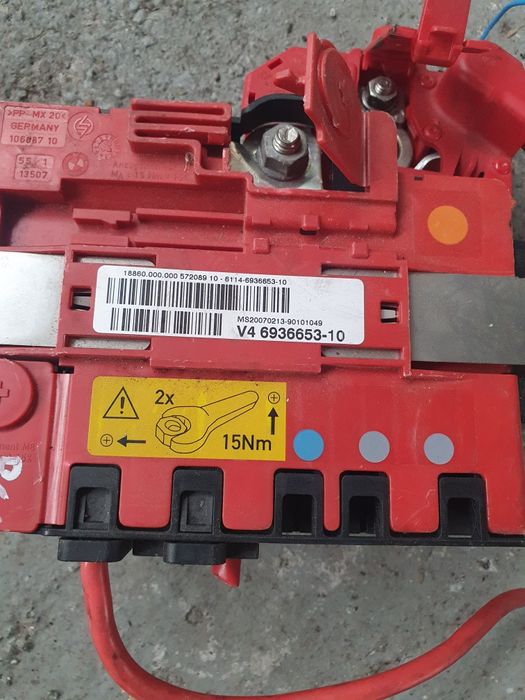 Tablou borna baterie bmw f10