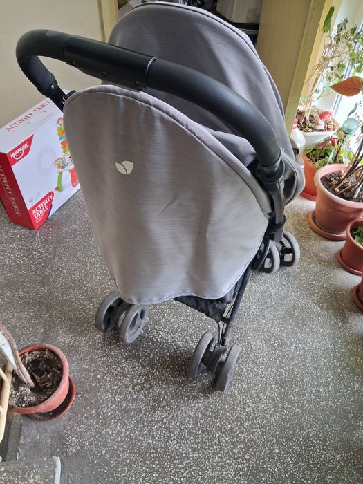 Carucior cu maner reversibil, Mirus Dark Pewter, Joie